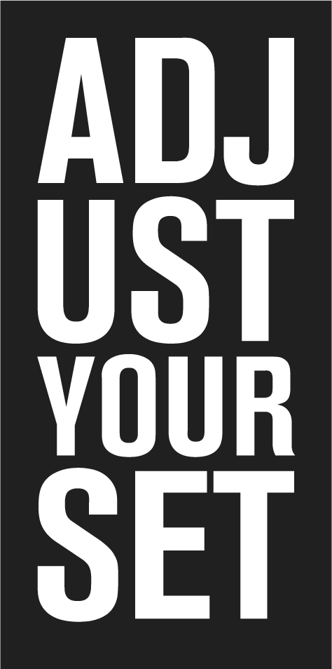 Adjust Your Set Logo
